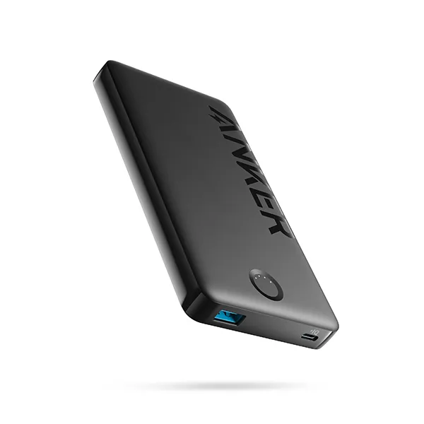 סוללת גיבוי Anker 323 Power Bank 10000mA בצבע שחור - תמונה נוספת