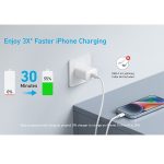 ⁦מטען קיר 20W עם כבל Anker Charger 20W USB-C⁩ – תמונה ⁦7⁩