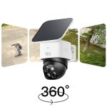 ⁦מצלמה סולארית חכמה eufy Security SoloCam S340 3K⁩ – תמונה ⁦5⁩