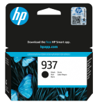 ראש דיו שחור מקורי HP 937BK Black 1250 דפים