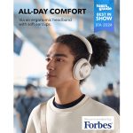⁦אוזניות קשת soundcore Space One Pro On-Ear בצבע לבן⁩ – תמונה ⁦5⁩