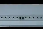 פנל אופטי 1U קומפקטי 12 פורט אפור