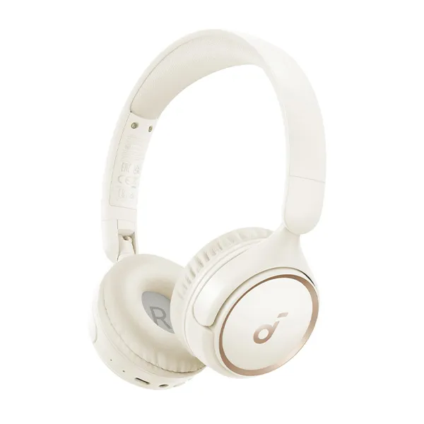אוזניות קשת soundcore H30i On-Ear בצבע לבן