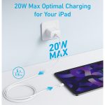 ⁦מטען קיר Anker 313 Charger 20W⁩ – תמונה ⁦4⁩