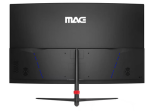 ⁦מסך מחשב MAG C27S180Y 27 inch/FHD/180HZ/VA/1ms/SPK/HDMI-DP/Curved⁩ – תמונה ⁦4⁩