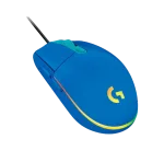 ⁦עכבר גיימרים חוטי כחול Logitech G102 Lightsync⁩ – תמונה ⁦2⁩