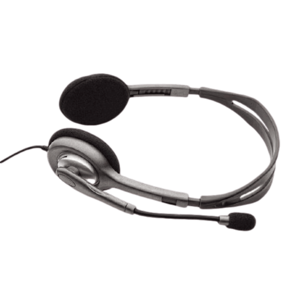 אוזניות ומיקרופון Logitech Stereo H110