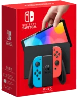 קונסולה נינטנדו שחור Nintendo Switch OLED