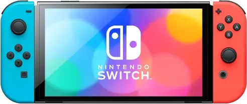 ⁦קונסולה נינטנדו שחור Nintendo Switch OLED⁩ – תמונה ⁦3⁩
