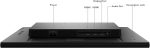 ⁦מסך מחשב גיימינג Lenovo G24-20 A21238FG0 23.8 inch/FHD/165HZ/IPS/1ms/HDMI-DP⁩ – תמונה ⁦6⁩