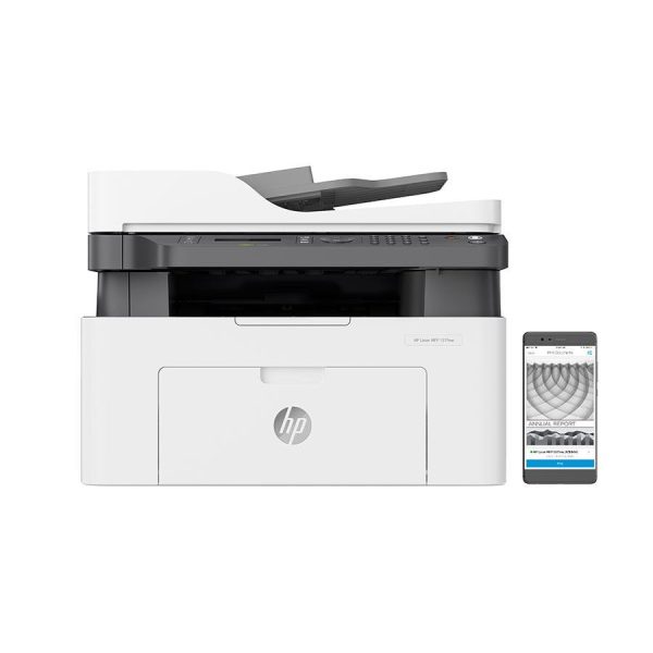 מדפסת לייזר HP Laser MFP 137fnw