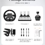 הגה PXN V10 PC/XBOX X/S/One/Playstation 3/4/5/Nintendo