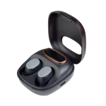 ⁦אוזניות אלחוטיות נטענות בצבע שחור ולבן Miracase True Wireless Earbuds MTWS120⁩ – תמונה ⁦2⁩