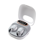 ⁦אוזניות אלחוטיות נטענות בצבע שחור ולבן Miracase True Wireless Earbuds MTWS120⁩ – תמונה ⁦4⁩