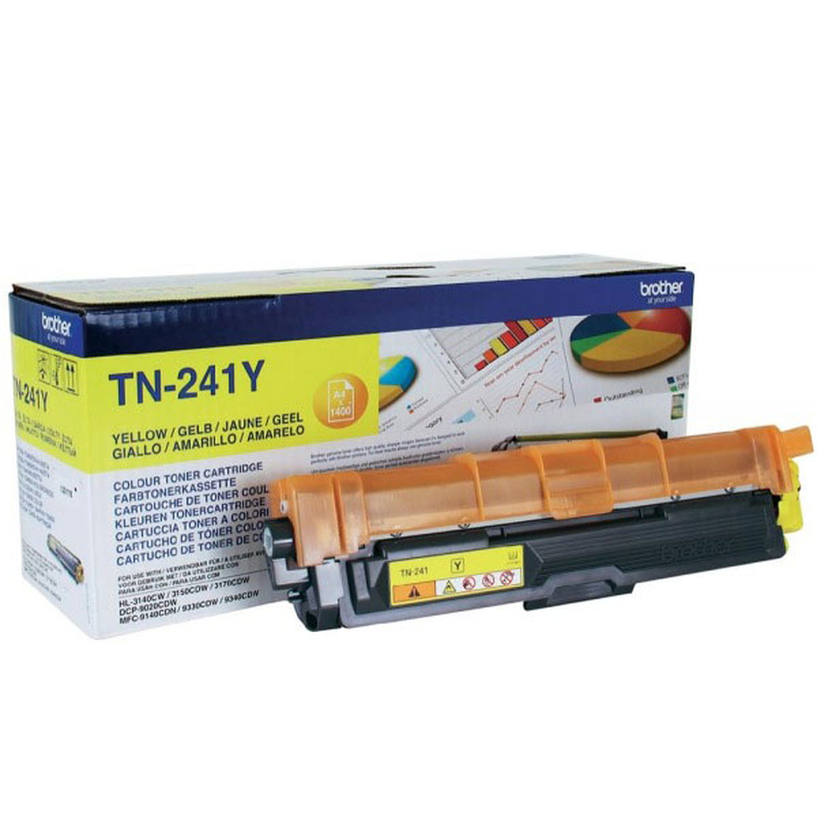product-796286-1 טונר צהוב מקורי Brother TN-241Y – תמונה 1