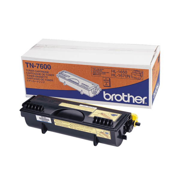 טונר שחור מקורי Brother TN-7600