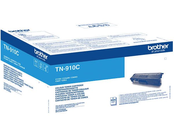 טונר כחול מקורי Brother TN-910C