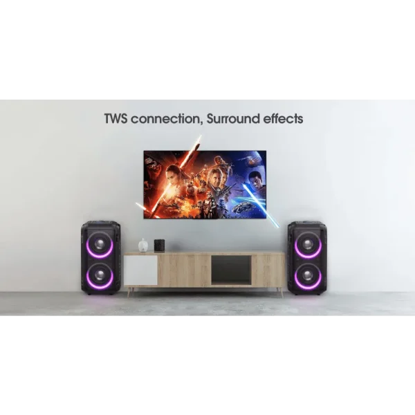 בידורית קריוקי עוצמתית W-KING T9 80W