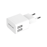 מטען קיר עם כבל Silver Line SWC244 2xUSB 2.4A Lightning