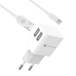 מטען קיר כולל כבל Miracase MWC244 USB To Type-C