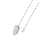 מטען קיר כולל כבל Miracase MWC65PD2 Type C To Type-C
