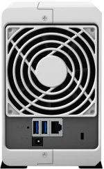 ⁦שרת אחסון NAS ללא כוננים Synology DiskStation DS220j 2-Bay⁩ – תמונה ⁦2⁩