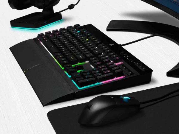 מקלדת גיימינג Corsair K55 RGB Pro XT