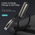 מתאם Baseus 2-in-1 Type-C Male to Type-C & 3.5mm Female Adapter L60 – תמונה 3