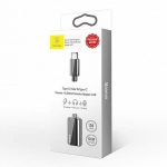 ⁦מתאם טעינה ושמיעת מוזיקה Baseus Type-C 3.5mm Adapter L40⁩ – תמונה ⁦5⁩