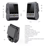 מצלמת דרך לרכב Viofo A129 Qad HD WiFi