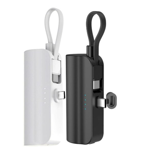 סוללת גיבוי ניידת שחור Emergency Power Bank 5000mah