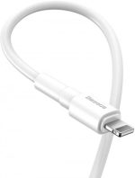 ⁦כבל סנכרון וטעינה Baseus Mini White Cable 1m USB-A To Apple Lightning⁩ – תמונה ⁦2⁩