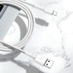 ⁦כבל סנכרון וטעינה Baseus Mini White Cable 1m USB-A To Apple Lightning⁩ – תמונה ⁦3⁩