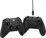 בקר אלחוטי צבע שחור כולל כבל XBOX Series S | X TYPEC