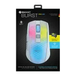 עכבר גיימינג שחור/לבן ROCCAT BURST PRO AIR - תמונה נוספת