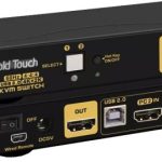 מתג Gold Touch KVM 2 port HDMISwitch 4K 60HZ