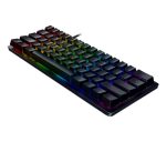 ⁦מקלדת גיימינג מכנית Razer Huntsman Mini Clicky Purple Switch⁩ – תמונה ⁦3⁩