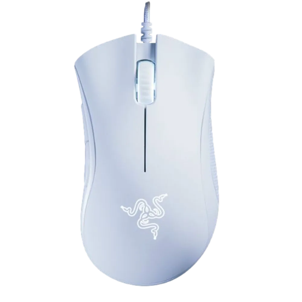 ⁦עכבר חוטי לבן Razer Deathadder Essential⁩ – תמונה ⁦3⁩