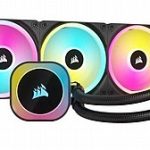 קירור נוזלי למעבד שחור Corsair iCUE H150i Elite Capellix X 360mm
