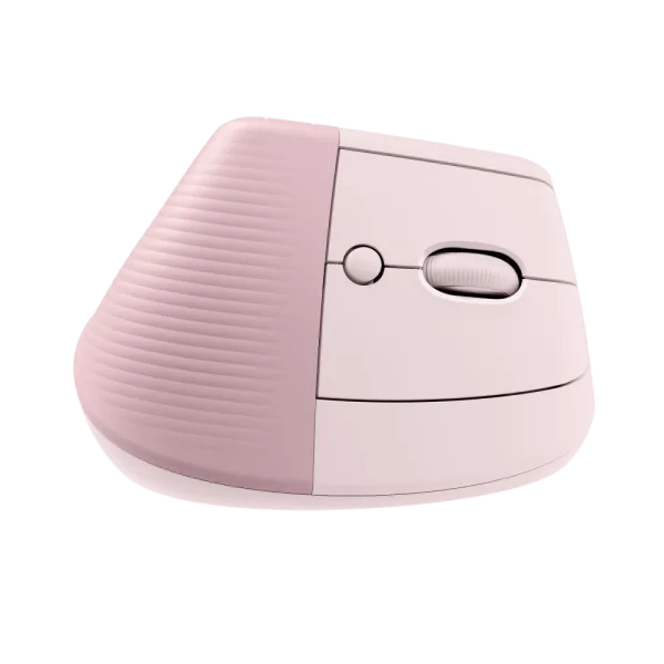עכבר צבע ורוד Logitech Lift Vertical Ergonomic