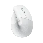 ⁦עכבר צבע אפור לבן Logitech Lift Vertical Ergonomic⁩ – תמונה ⁦3⁩