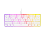 ⁦מקלדת מכנית לבנה Corsair K65 White RGB MINI 60%⁩ – תמונה ⁦3⁩