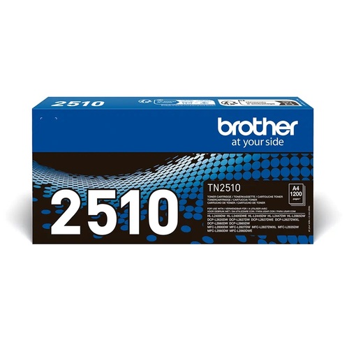 product-952091-1 טונר שחור מקורי Brother TN-2510 1.2K – תמונה 1