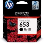 דיו שחור מקורי HP 653