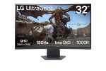 ⁦מסך מחשב גיימינג קעור LG UltraGear 32GS60QC-B 31.5 inch/WQHD/180HZ/VA/1ms/HDMI-DP/Curved/FreeSync/HDR10⁩ – תמונה ⁦5⁩