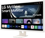 מסך מחשב חכם כולל שלט LG MyView 32SR50F-W 31.5 inch/FHD/60HZ/IPS/8ms/SPK/HDMI
