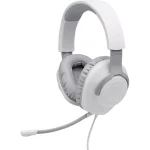 אוזניות גיימינג לבן JBL Quantum 100