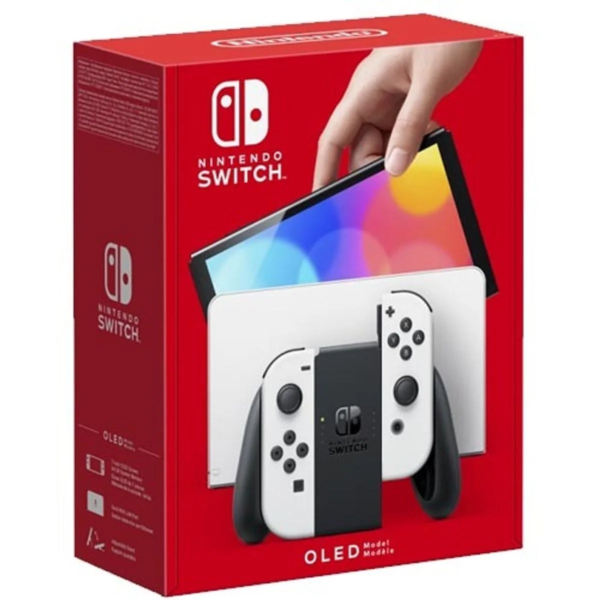 ⁦קונסולה נינטנדו לבן  Nintendo Switch OLED⁩ – תמונה ⁦1⁩