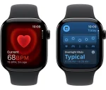 שעון חכם Apple Watch Series 10 GPS 42mm Jet Black Aluminium Case with Sport Band - S/M – תמונה 3