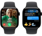 שעון חכם Apple Watch Series 10 GPS 42mm Jet Black Aluminium Case with Sport Band - S/M – תמונה 5